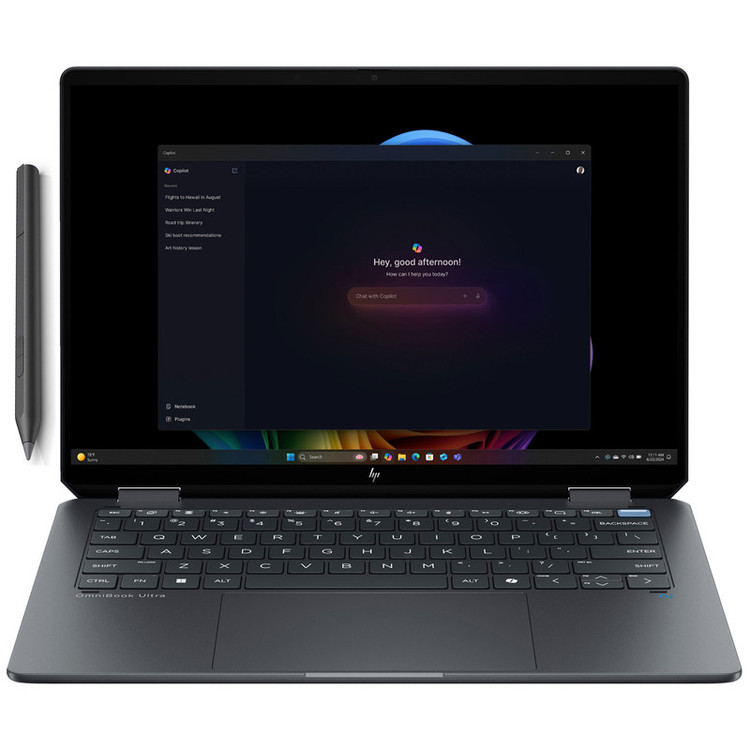لپ تاپ 14 اینچی اچ پی OmniBook Ultra Flip 14t-FH000 - Core Ultra 7 256V - 16GB DDR5 - 2TB SSD - OLED 120Hz - Touch-Backlit-Fingerprint