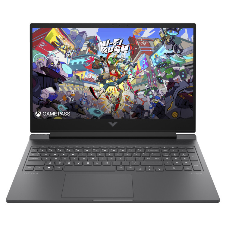 لپ تاپ 16.1 اینچی اچ پی مدل Victus 16-S1023DX-R7 8845HS-32GB DDR5-2TB SSD-RTX4070-FHD-W