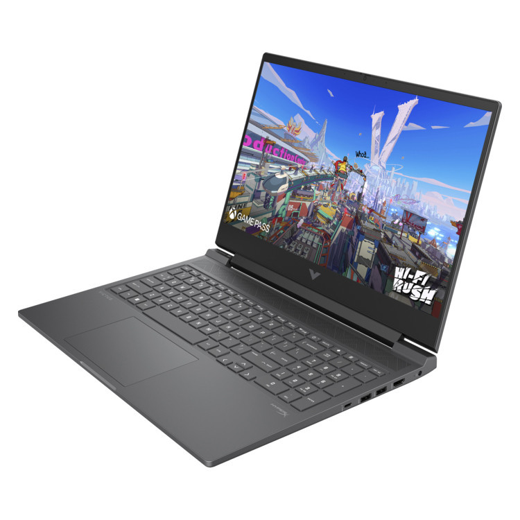 لپ تاپ 16.1 اینچی اچ پی مدل Victus 16-S1023DX-R7 8845HS-32GB DDR5-2TB SSD-RTX4070-FHD-W
