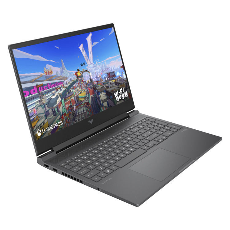 لپ تاپ 16.1 اینچی اچ پی مدل Victus 16-S1023DX-R7 8845HS-32GB DDR5-2TB SSD-RTX4070-FHD-W