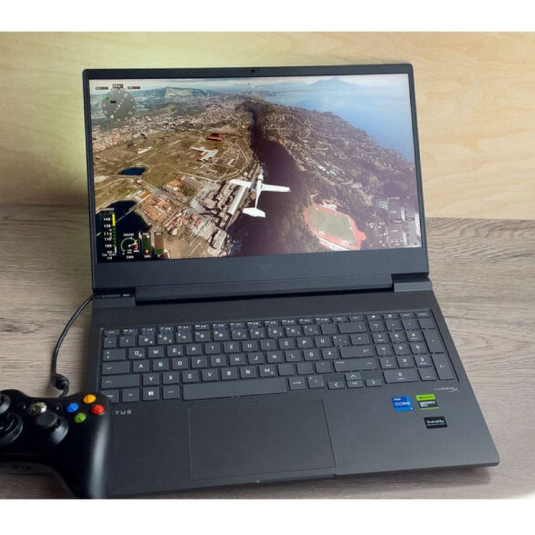 لپ تاپ 16.1 اینچی اچ پی مدل Victus 16-S1023DX-R7 8845HS-16GB DDR5-1TB SSD-RTX4070-FHD