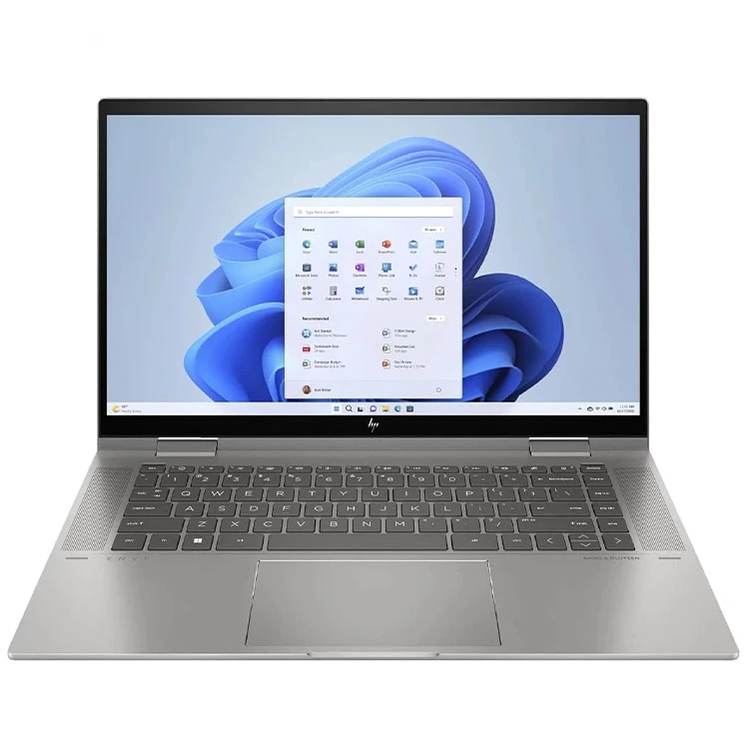 لپ تاپ 16 اینچی اچ پی مدل ENVY X360 2-in1 16-ac0023dX-Core Ultra 7 155U-16GB LPDDR5-2TB SSD-Tocuh-W