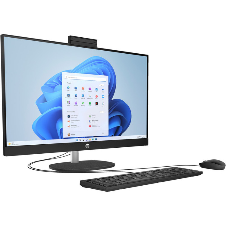 کامپیوتر همه کاره 23.8 اینچ اچ پی مدل 24 CR0122nh-i5 1335U 16GB 512SSD IrisXe Touch