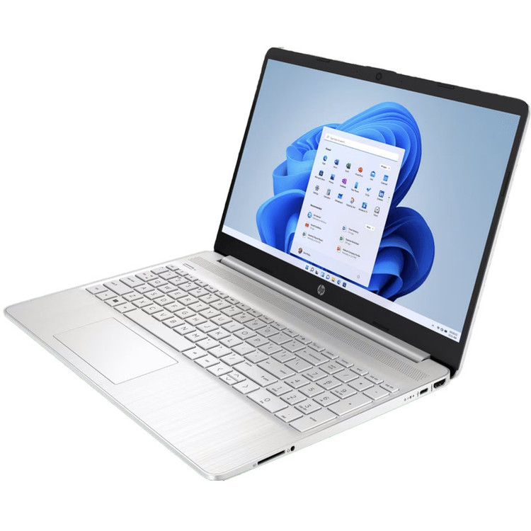 لپ تاپ 15.6 اینچی اچ پی مدل 15s-FQ0008nia-Celeron N4120-4GB DDR4-256TB SSD-SV