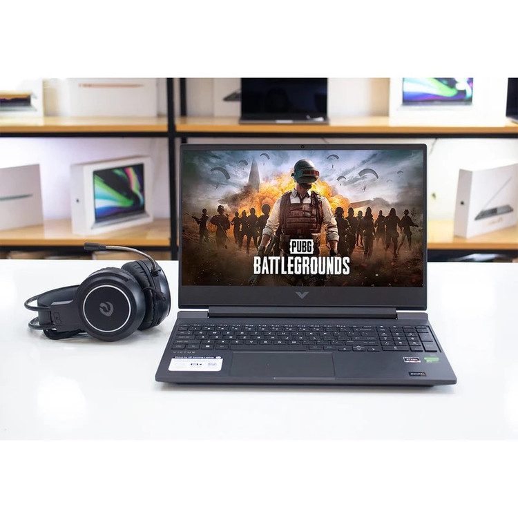لپ تاپ 15.6 اینچی اچ پی مدل Victus 15-FB2063DX-R5 7535HS-8GB DDR5-512GB SSD-RX6550M-FHD-W