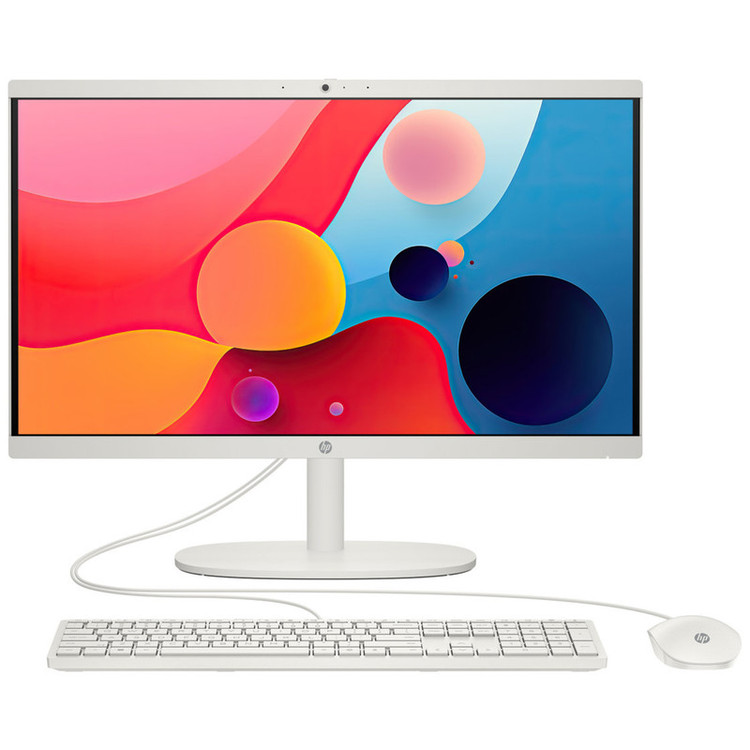کامپیوتر همه کاره 21.5 اینچ اچ پی مدل DG0012nh با پردازنده Core i3 N300 رم 8 گیگابایت از نوع DDR5 حافظه داخلی 512 گیگابایت SSD کارت گرافیک UHD Graphics (integrated) نمایشگر از نوع VA