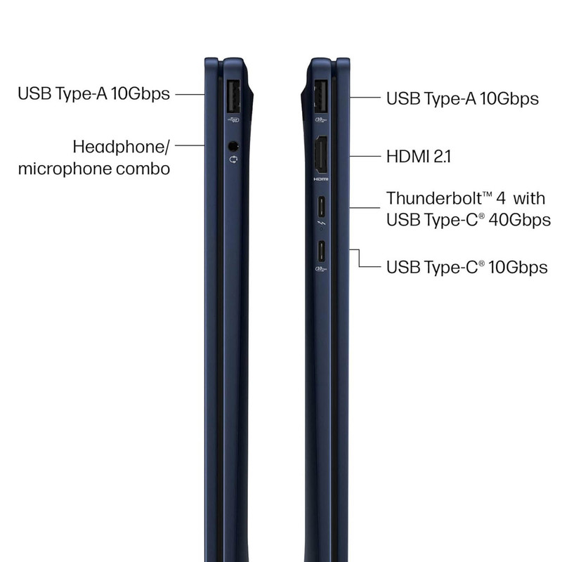 لپ تاپ 14 اینچی اچ پی OmniBook X Flip14fm0023dx-Core Ultra7 256V-16GB DDR5-1TB SSD-Touch-Backlit