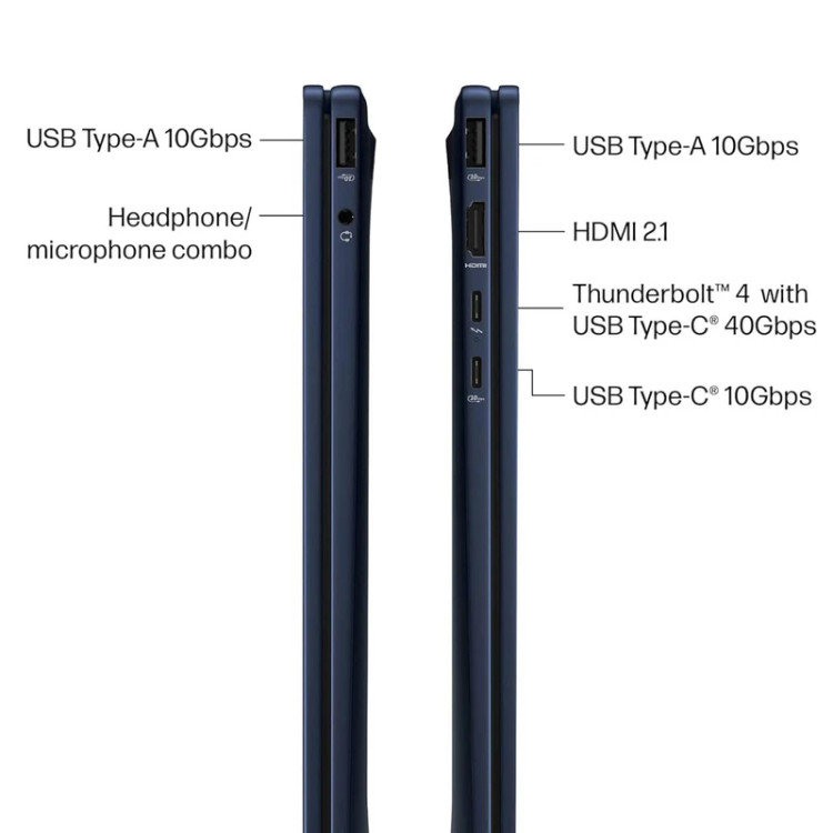 لپ تاپ 14 اینچی اچ پی OmniBook X Flip14fm0023dx-Core Ultra7 256V-16GB DDR5-2TB SSD-Touch-Backlit