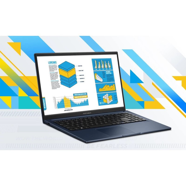 لپ تاپ 15.6 اینچی ایسوس مدل Vivobook 15 F1504VA-i3 1315U-12GB DDR4-1T SSD-Backlit-Fingerprint