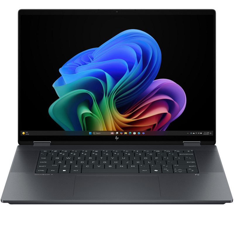لپ تاپ 16 اینچی اچ‌ پی OmniBook X Flip 16-as0023dx - Core Ultra 7 256V - 16GB DDR5x - 1TB SSD - Arc 140V 8GB - Touch-Backlit