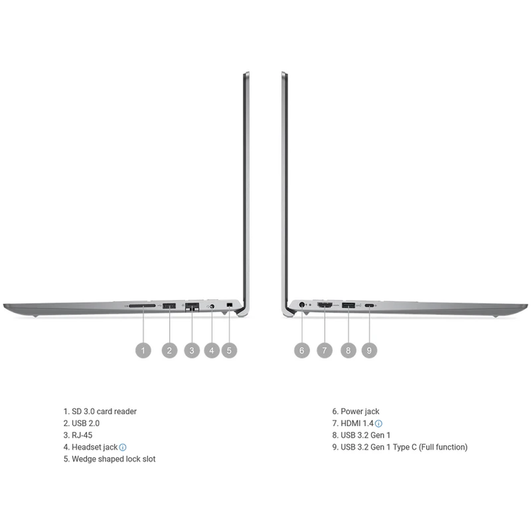 لپ تاپ 15.6 اینچی دل VOSTRO 3530 - Core i7 1355U - 8GB DDR4 - 512GB SSD - IPS FHD 120Hz
