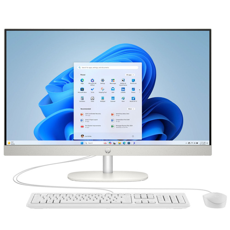 کامپیوتر همهکاره ۲۷ اینچی اچپی HP CR2037nh - Core Ultra 7 255U - ۱۶GB DDR5 - 512GB SSD - FHD - Touch