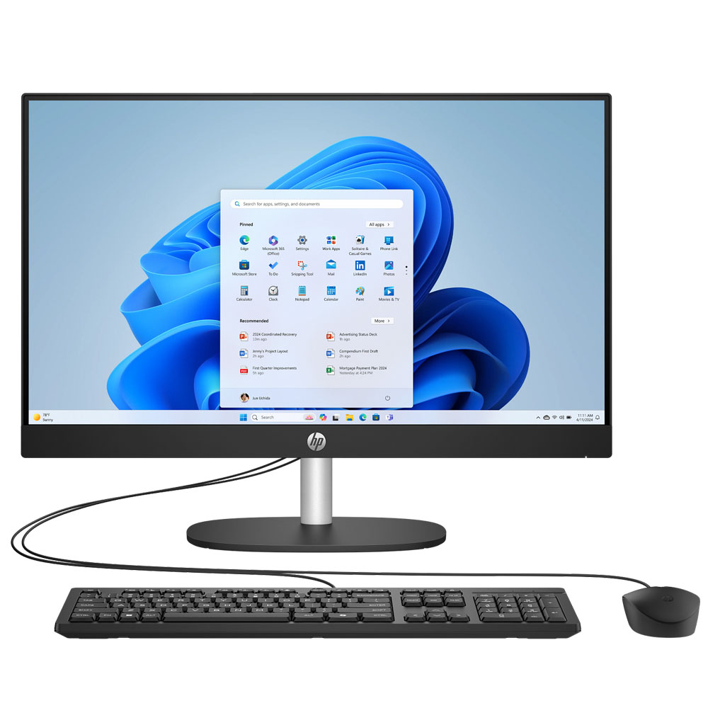 کامپیوتر همه‌کاره ۲۷ اینچی اچ‌پی HP CR2038nh - Core Ultra 7 255U - ۱۶GB DDR5 - 1TB SSD - FHD Touch